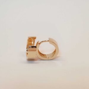 Brinco argolinha ouro 18k - 01043105